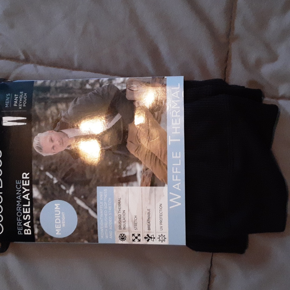 NWT Cuddle Duds baselayer pants NWT XXL black